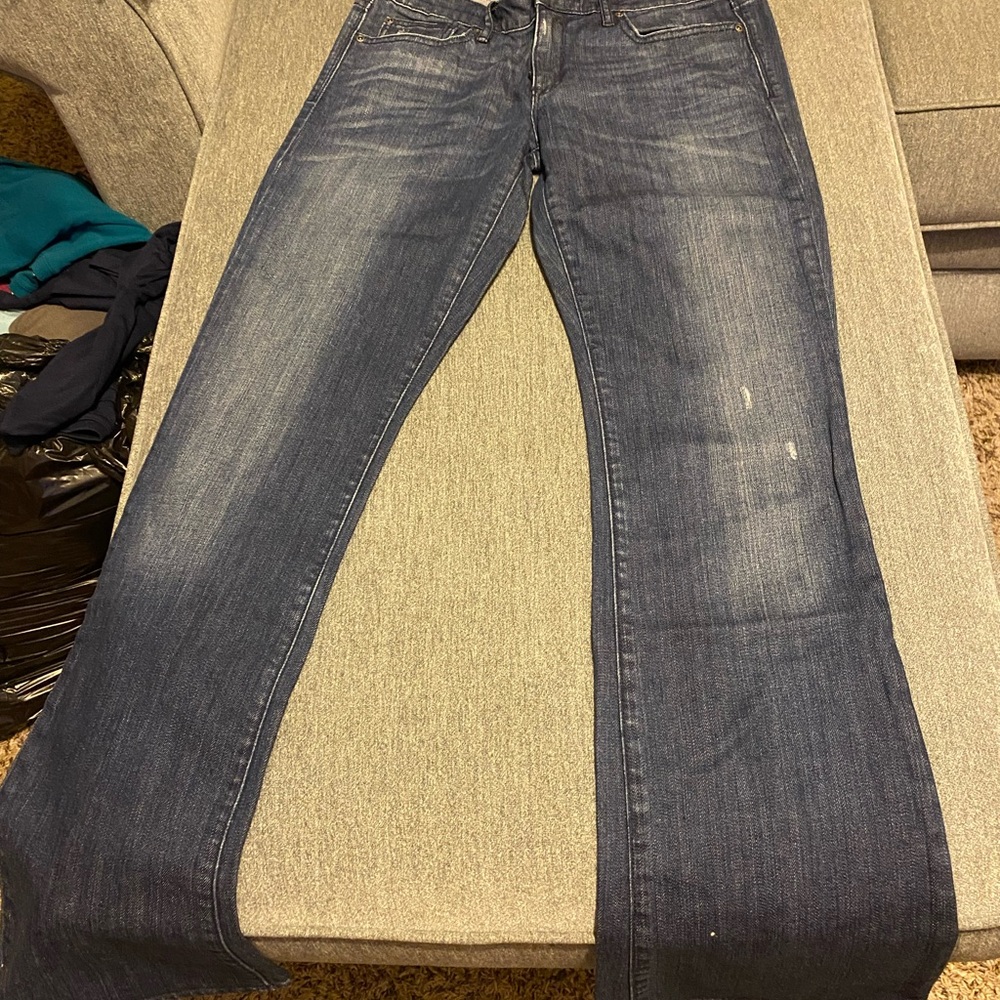 GAP 1969 Dark Indigo Denim Sexy Boot Jeans size 28/6r